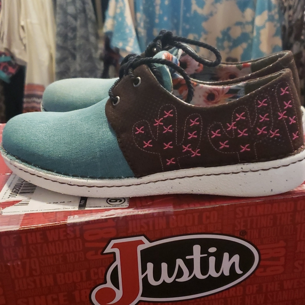 Justin Cac-Tie Tennis Shoe - Picture 4 of 5